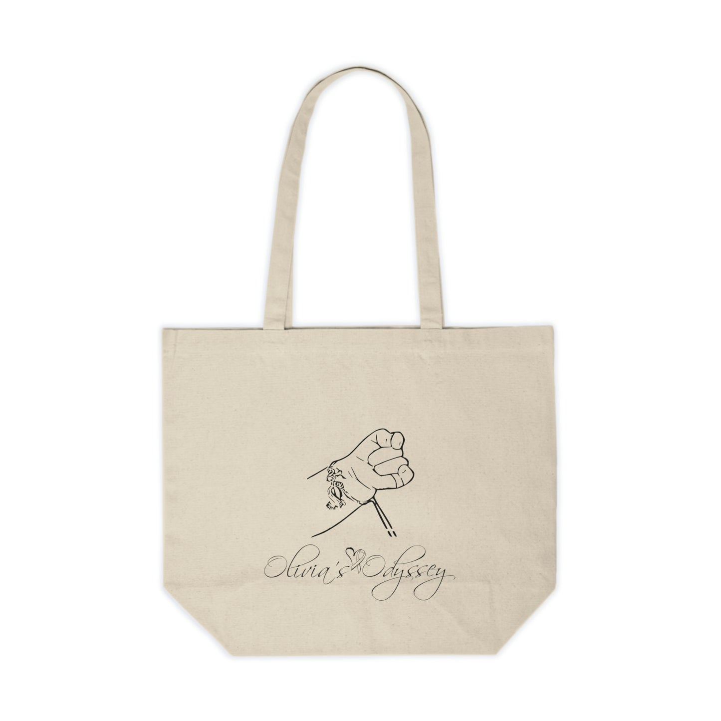 Olivia’s Odyssey Canvas Shopping Tote