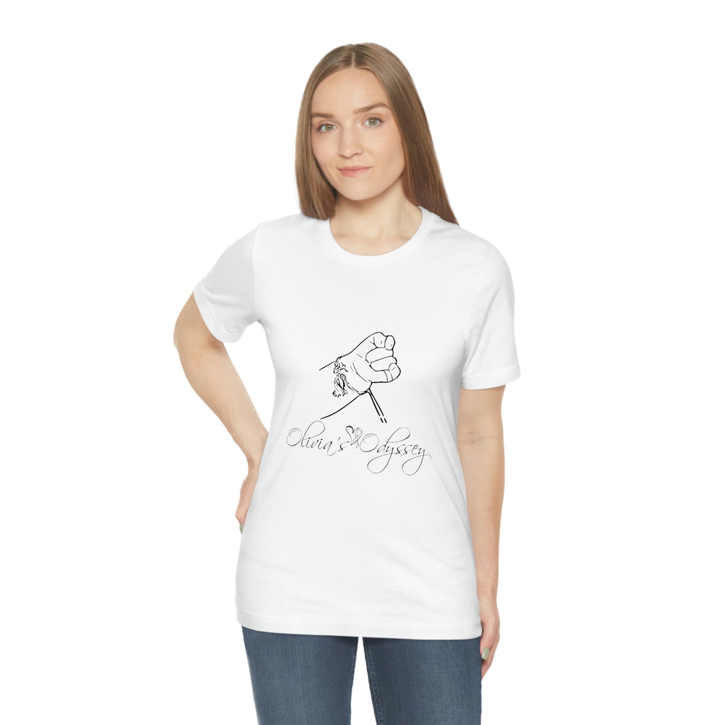 Olivia’s Odyssey Support Unisex Jersey Short Sleeve Tee