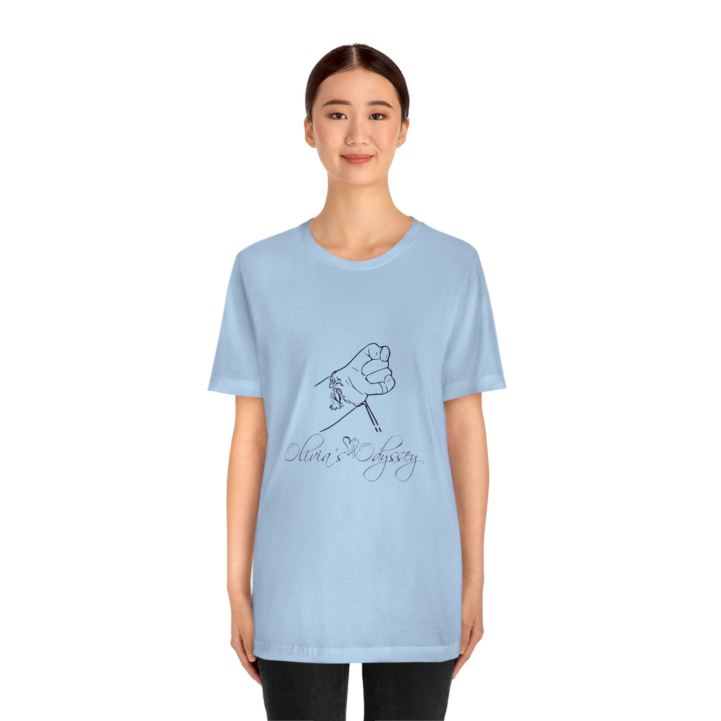 Olivia’s Odyssey Support Unisex Jersey Short Sleeve Tee