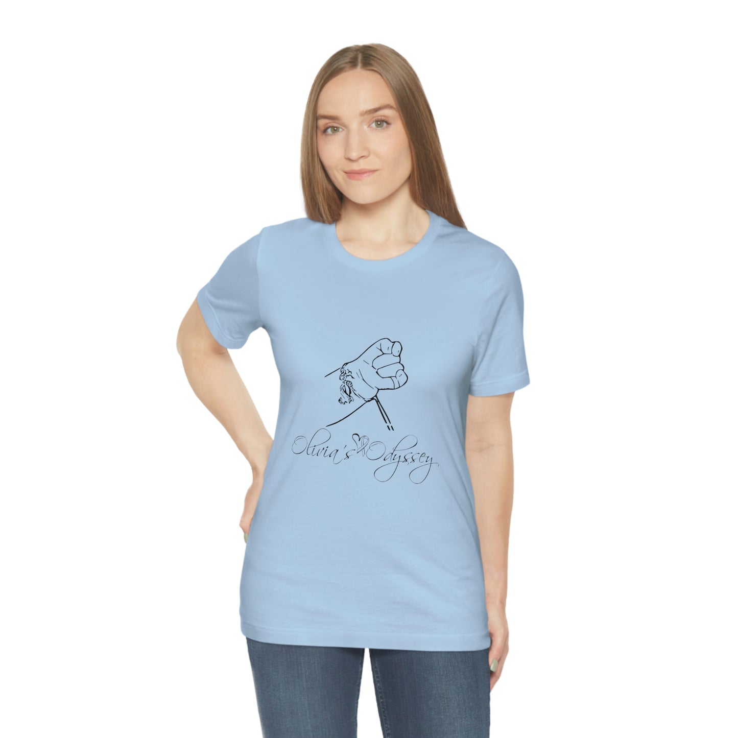 Olivia’s Odyssey Support Unisex Jersey Short Sleeve Tee