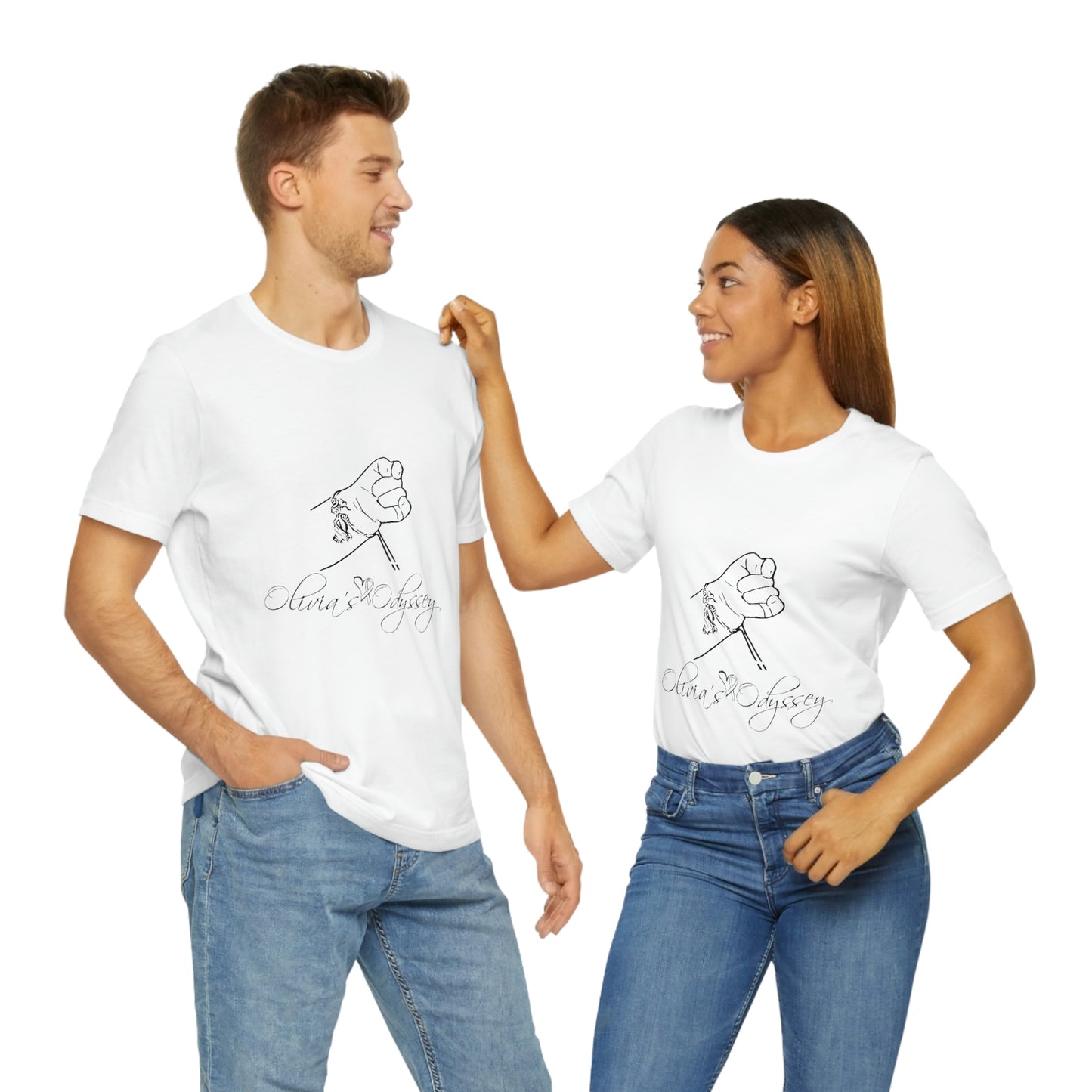 Olivia’s Odyssey Support Unisex Jersey Short Sleeve Tee